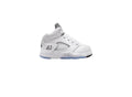 Air Jordan Retro 5 (Toddler)  “White Metallic Silver”