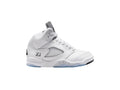 Air Jordan Retro 5 (Preschool)  “White Metallic Silver”